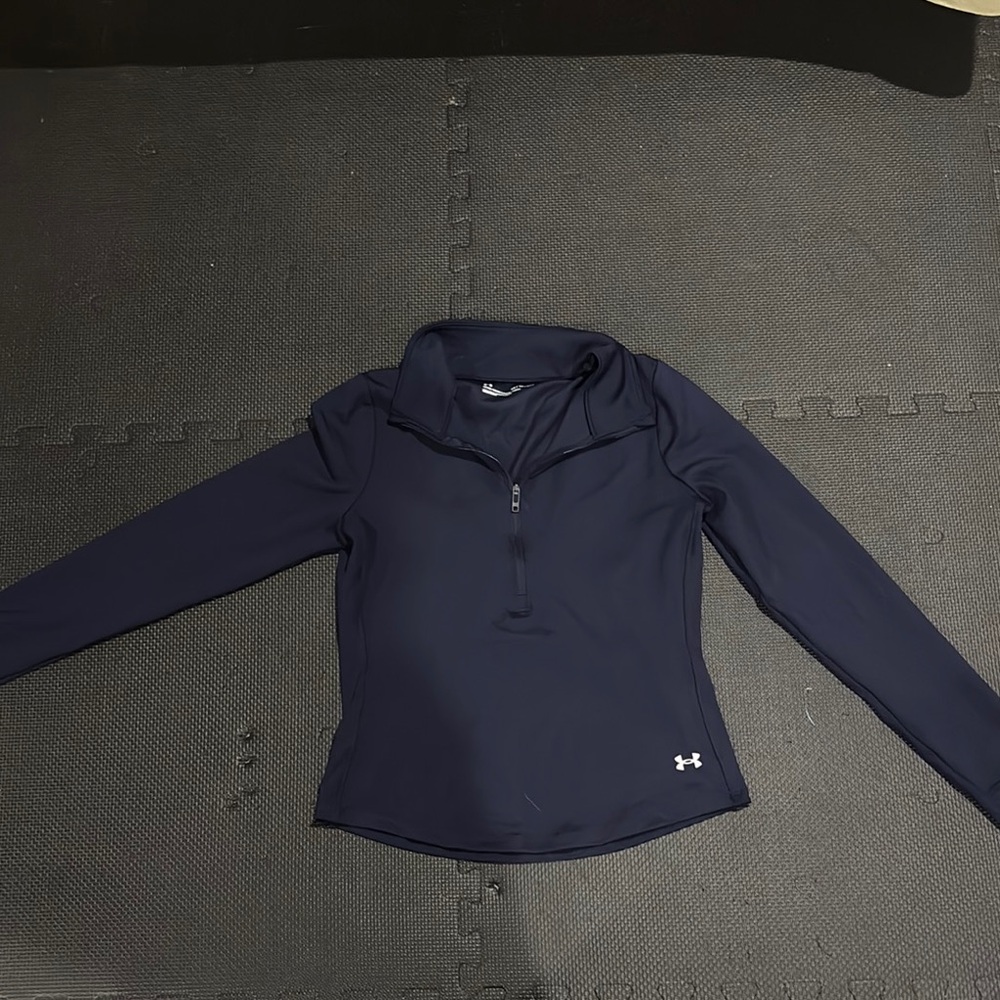 Under Armour Women's Navy Long Sleeve Top